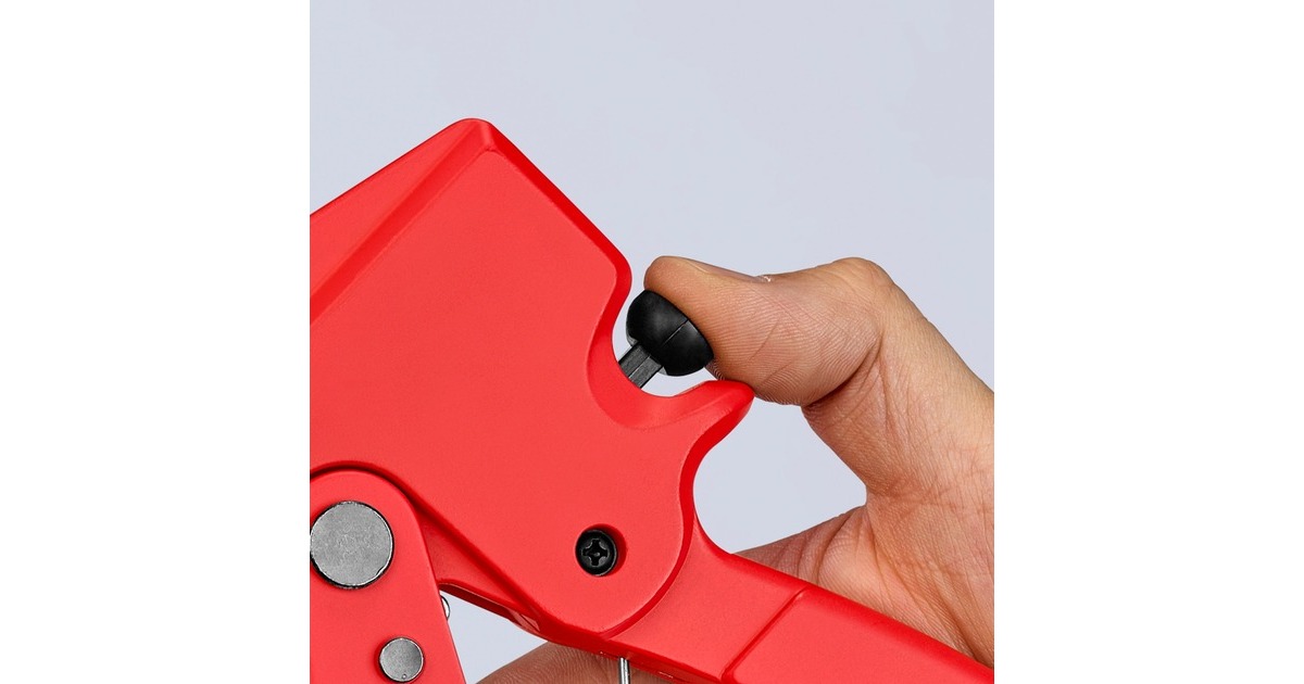 KNIPEXPijpsnijder 9410185  (Rood)