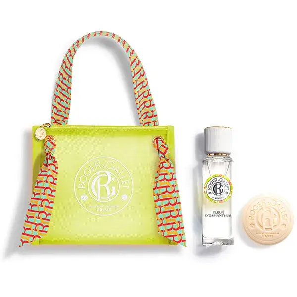 Roger & Gallet Coffret Trousse Eau Parfumée Bienfaisante Osmanthus 30 ml et son Savon 50 g