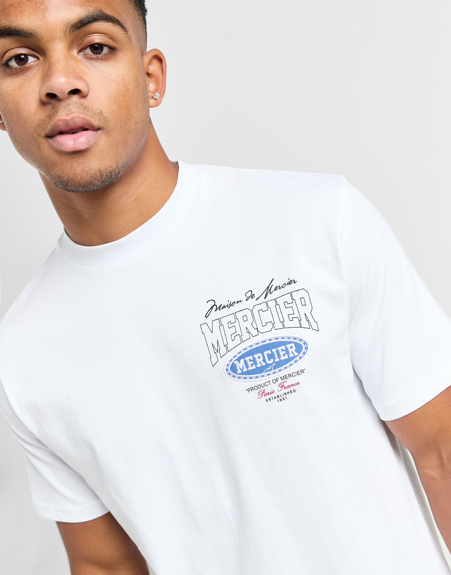 MERCIER T-shirt Multi Tour Homme
