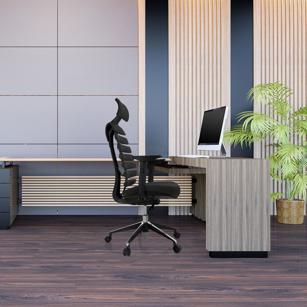 Profi Bürostuhl ERGO LINE II PRO Stoff mit Armlehnen (höhenverstellbar) hjh OFFICE