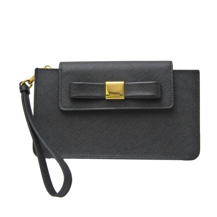 Prada Vintage Prada Clutch Black