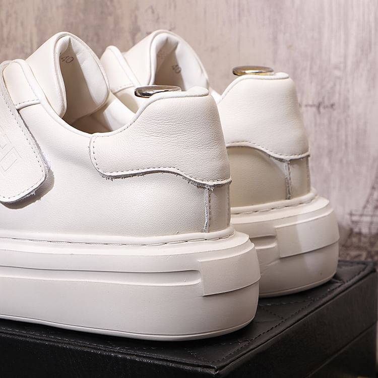 Mr Ozera - Cross Strap Platform Sneakers