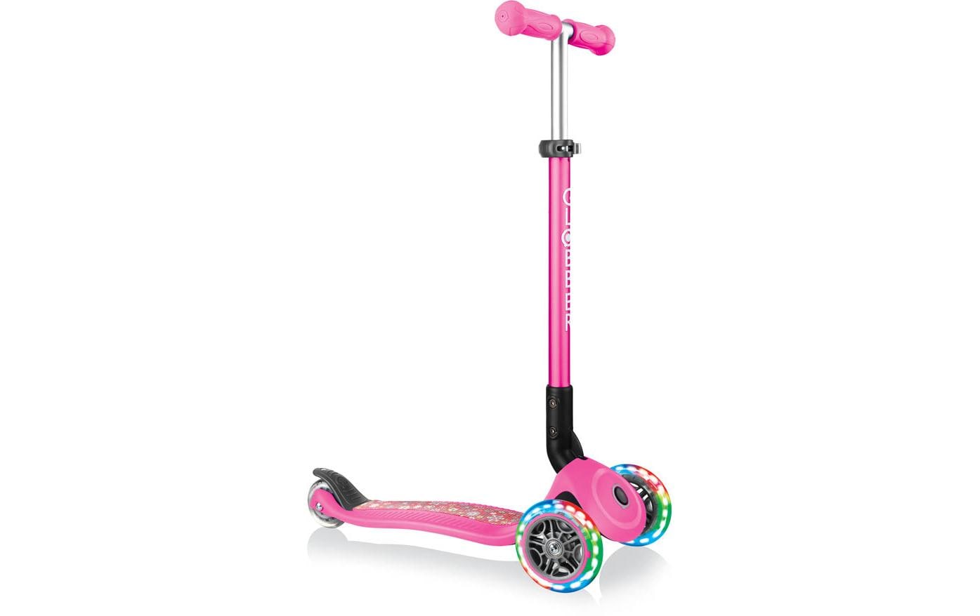 Scooter Primo Foldable Fantasy Lights PinkFaltbares Kickboard