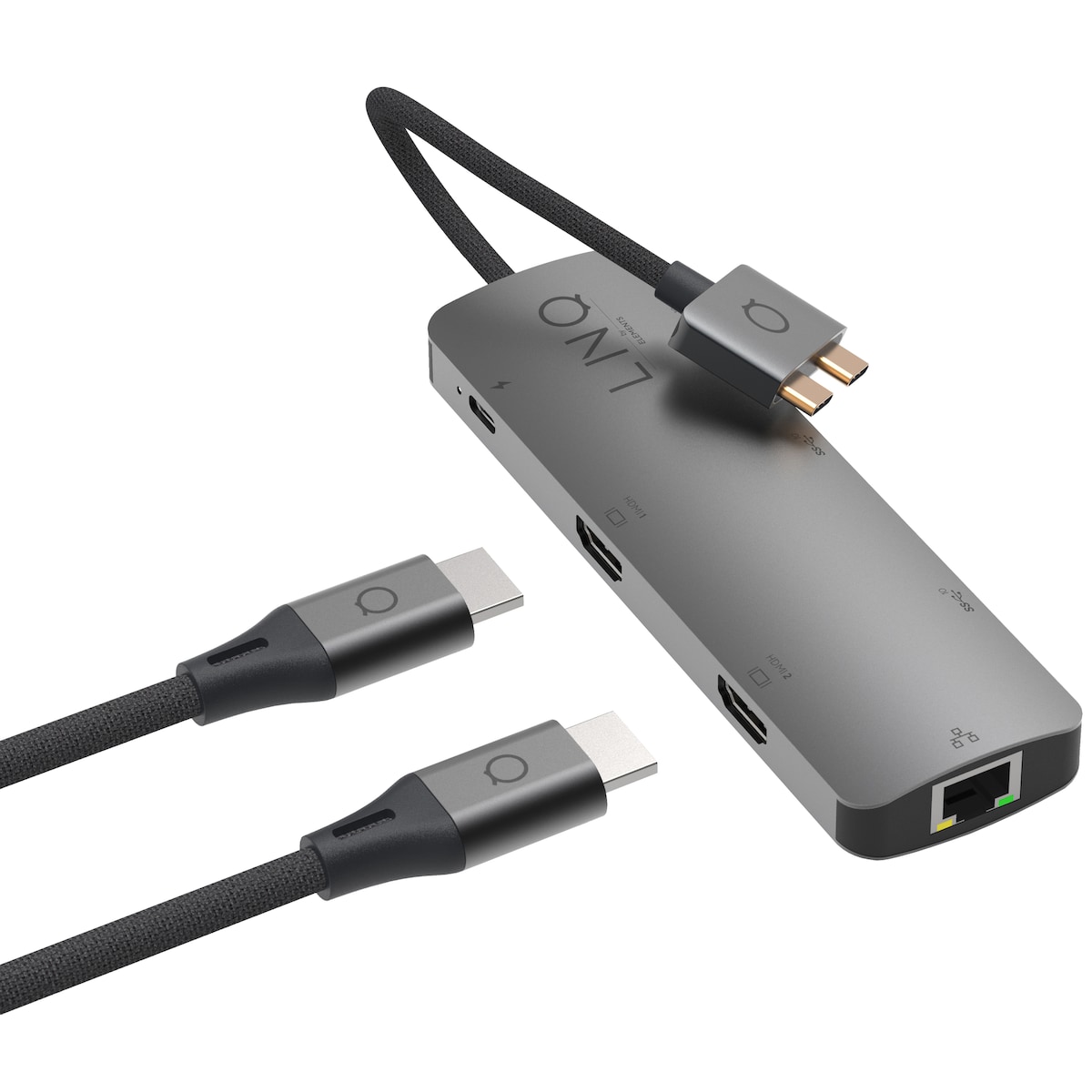 LinQ 7-i-2 D2 USB-C hub