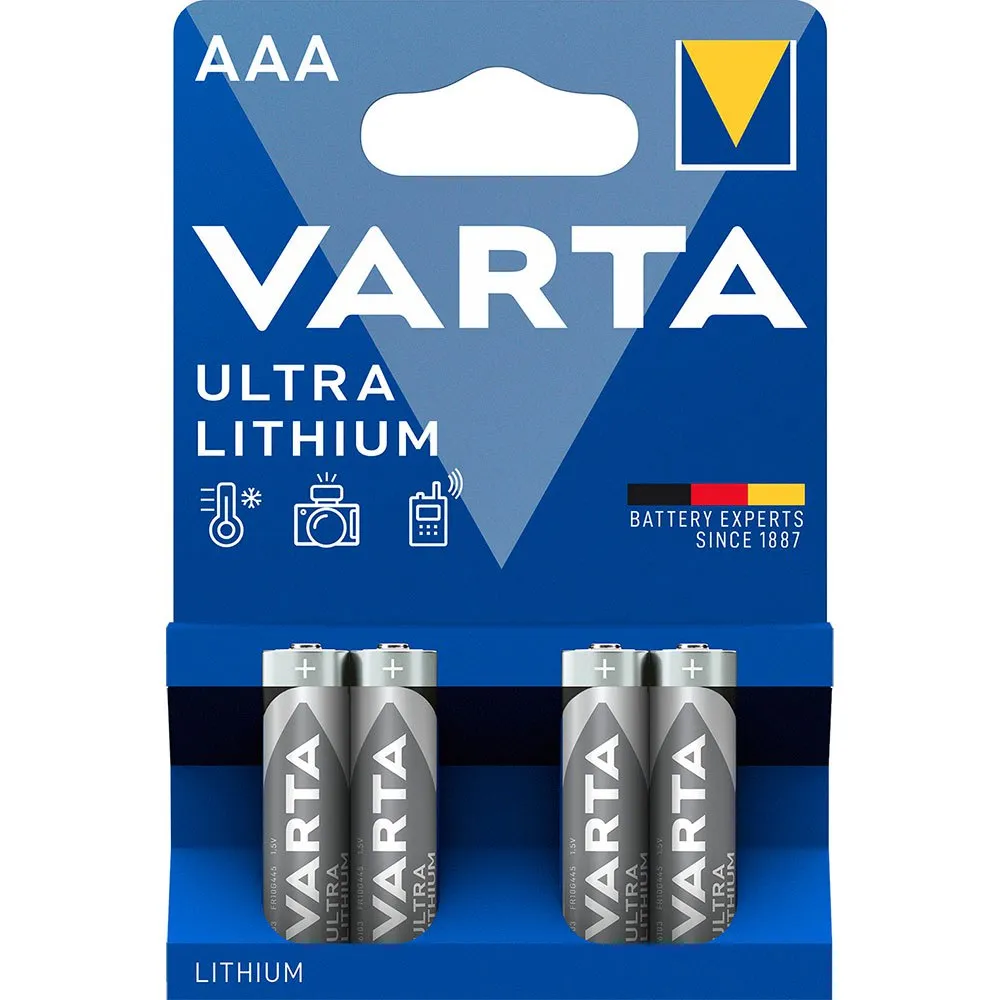 Varta Ultra Lithium Micro AAA LR03 Batterien