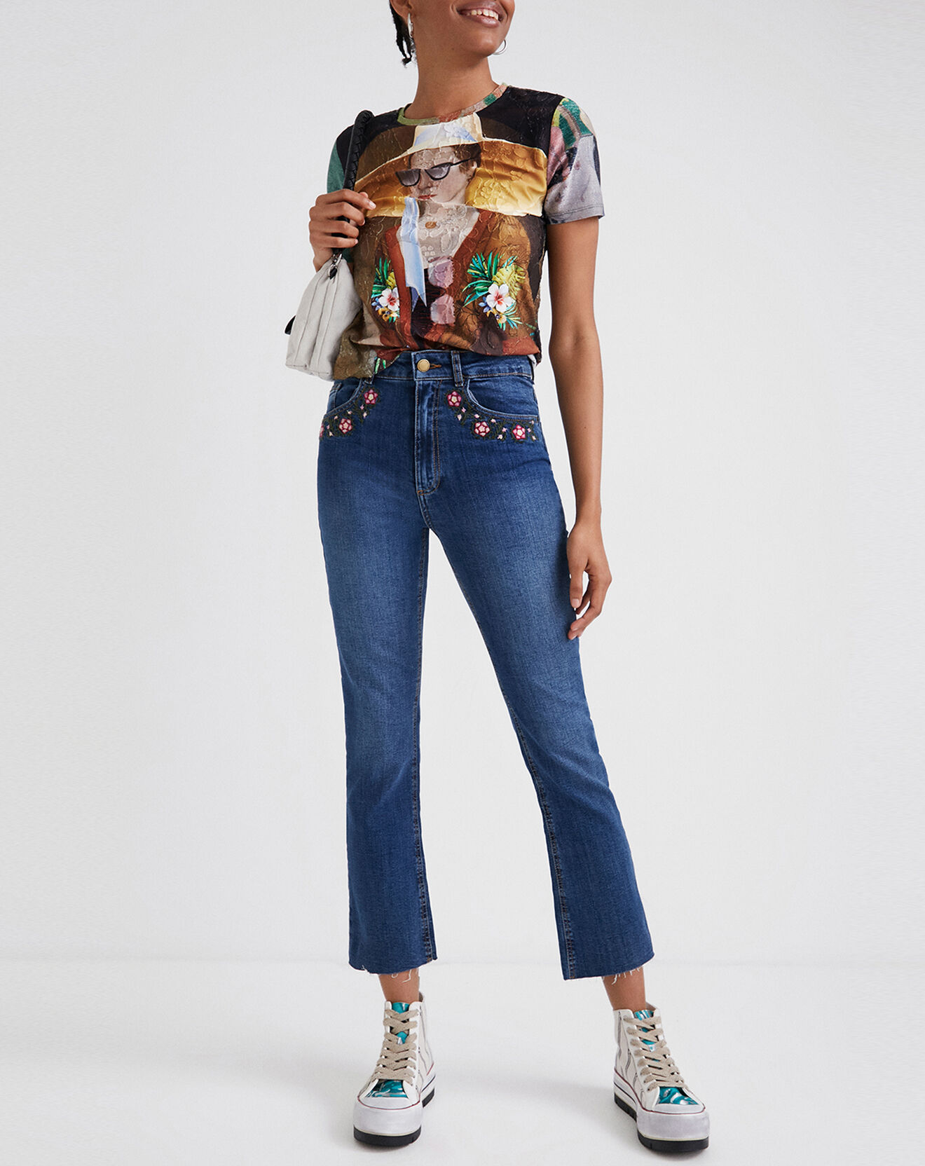 Desigual Jean Delilah denim
