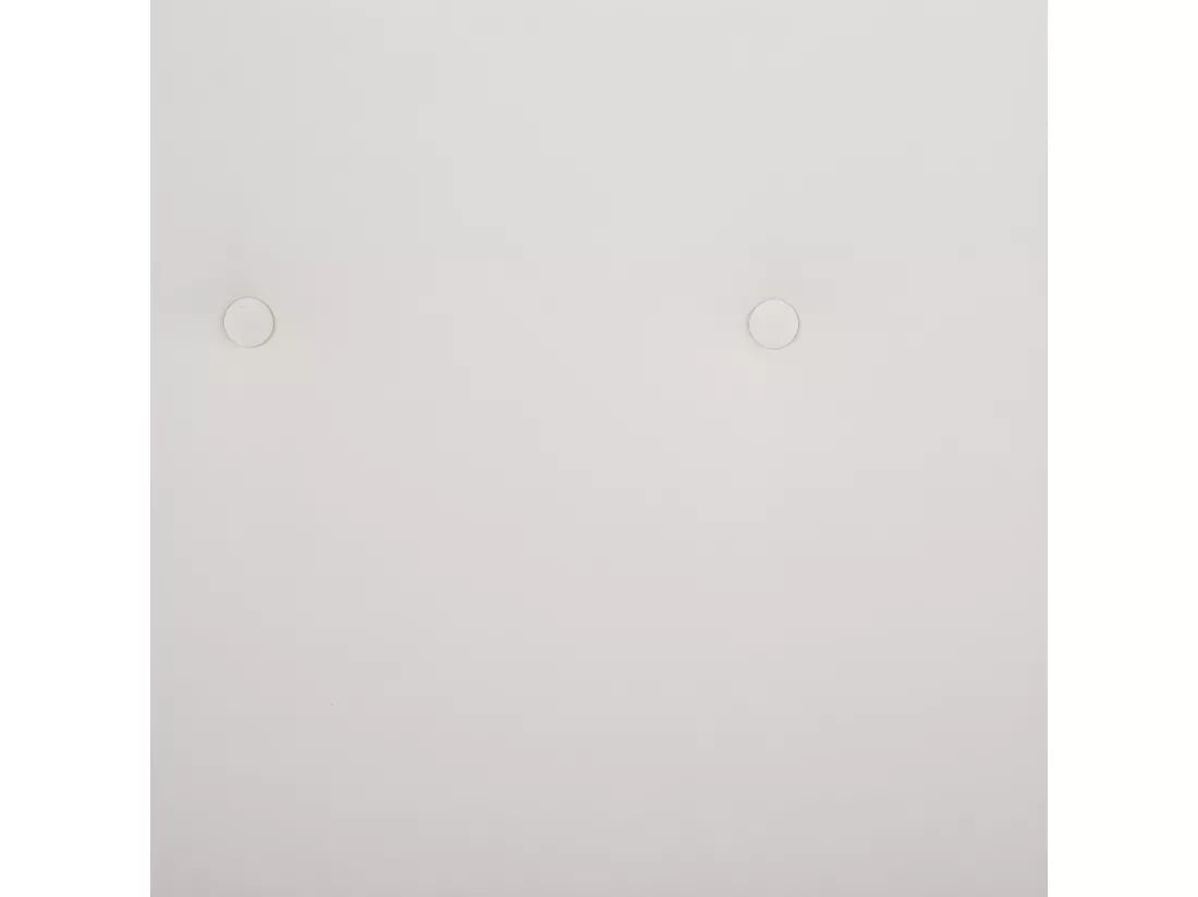 Verdo - Tête de lit en tissu chenille 160cm - Écru