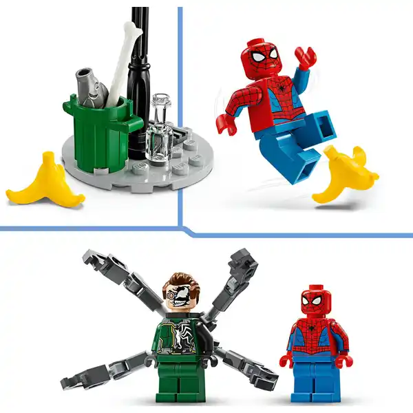 76275 Motorrad-Verfolgungsjagd: Spider-Man vs. Doc Ock