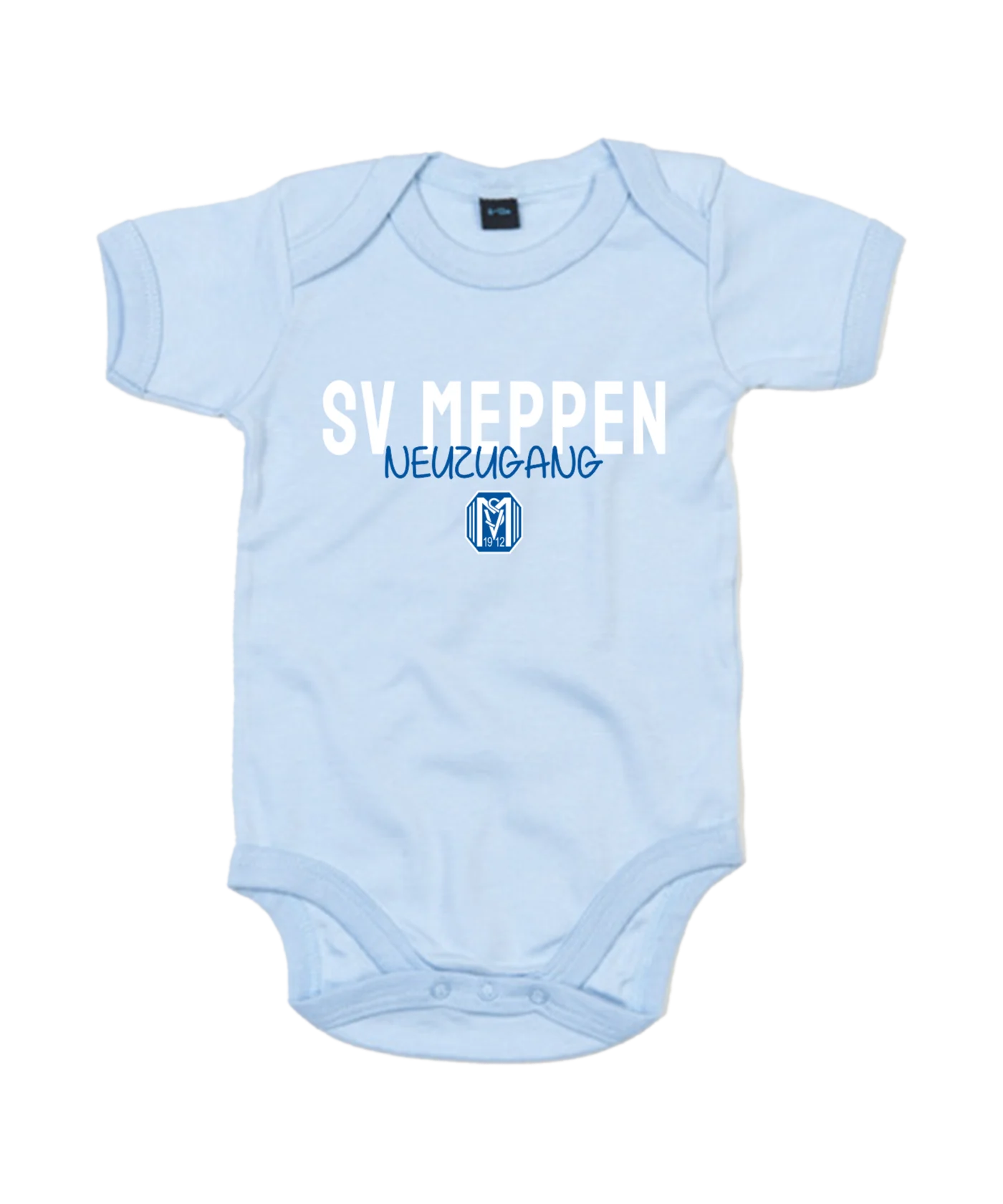 SV Meppen Baby-Body Neuzugang Dusty Blue