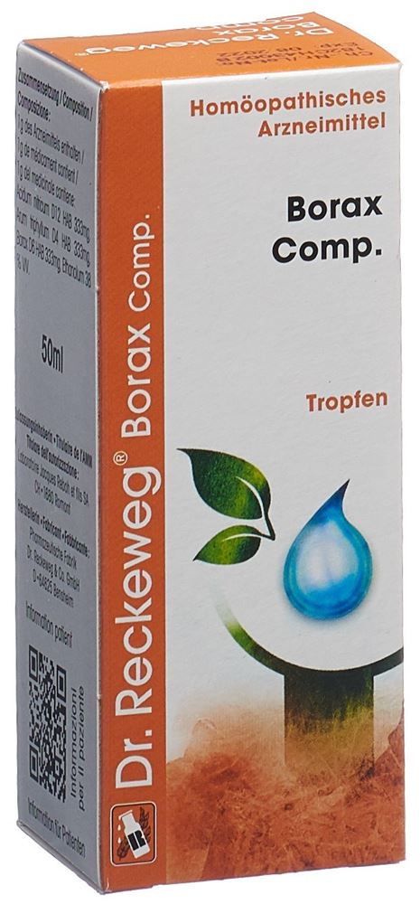 RECKEWEG R182 Borax Comp. Tropfen Fl 50 ml