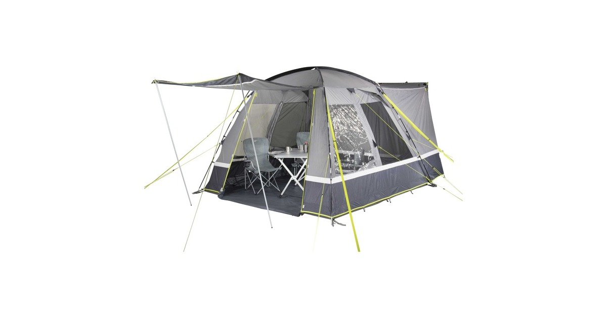High PeakTrentino 2.0 tent  (Grijs/limoen)