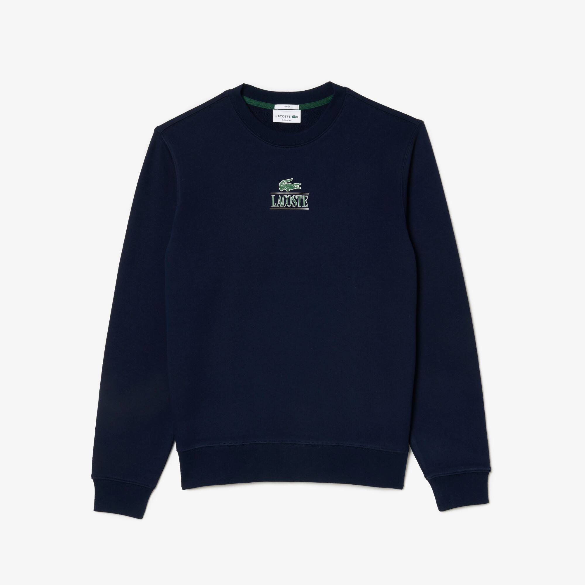 Jogger-Sweatshirt mit Signatur-Aufdruck Sweatshirts - Blau - Lacoste - Unisex