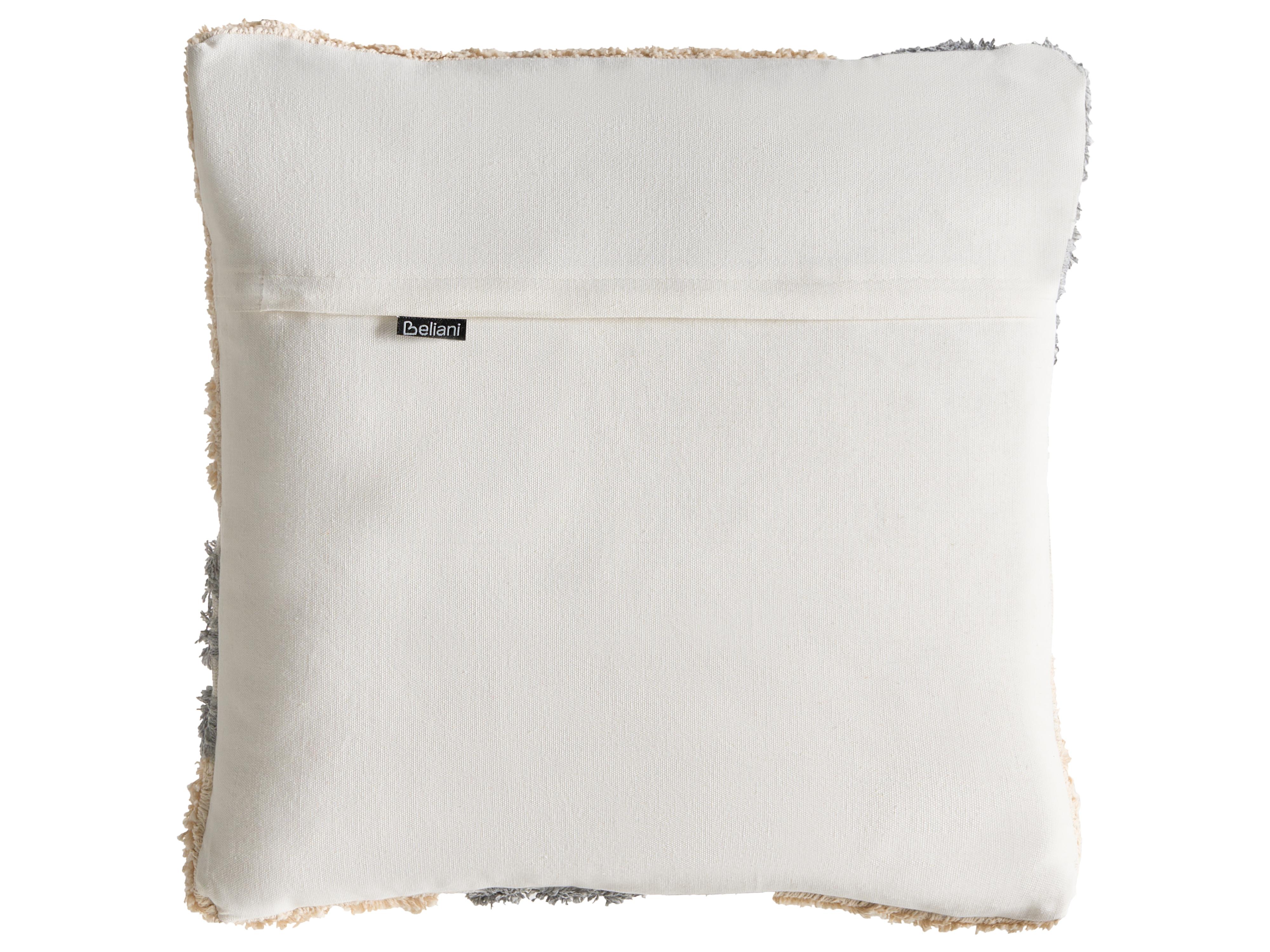 Set van 3 sierkussens ALSTONIA Katoen 30 x 50 cm 45 x 45 cm Grijs abstract patroon