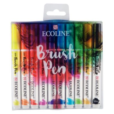 Ecoline Colour Brush Pen Set of 10