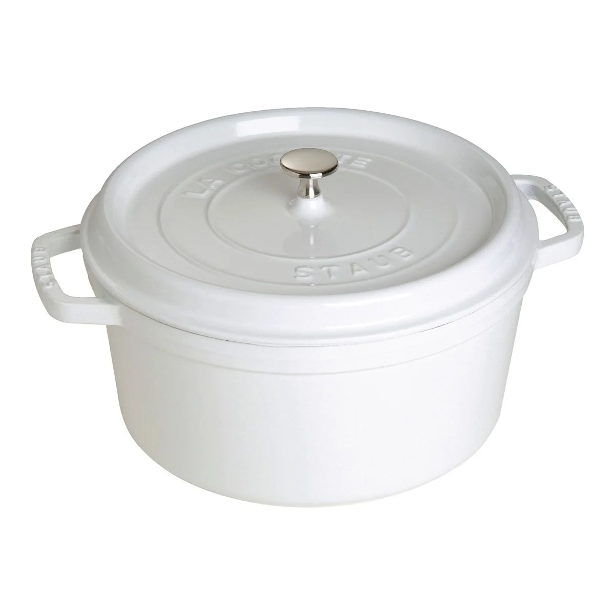 Staub braadpan La Cocotte Puur wit