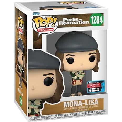 Funko POP Parks & Recreation samlefigur - Mona-Lisa