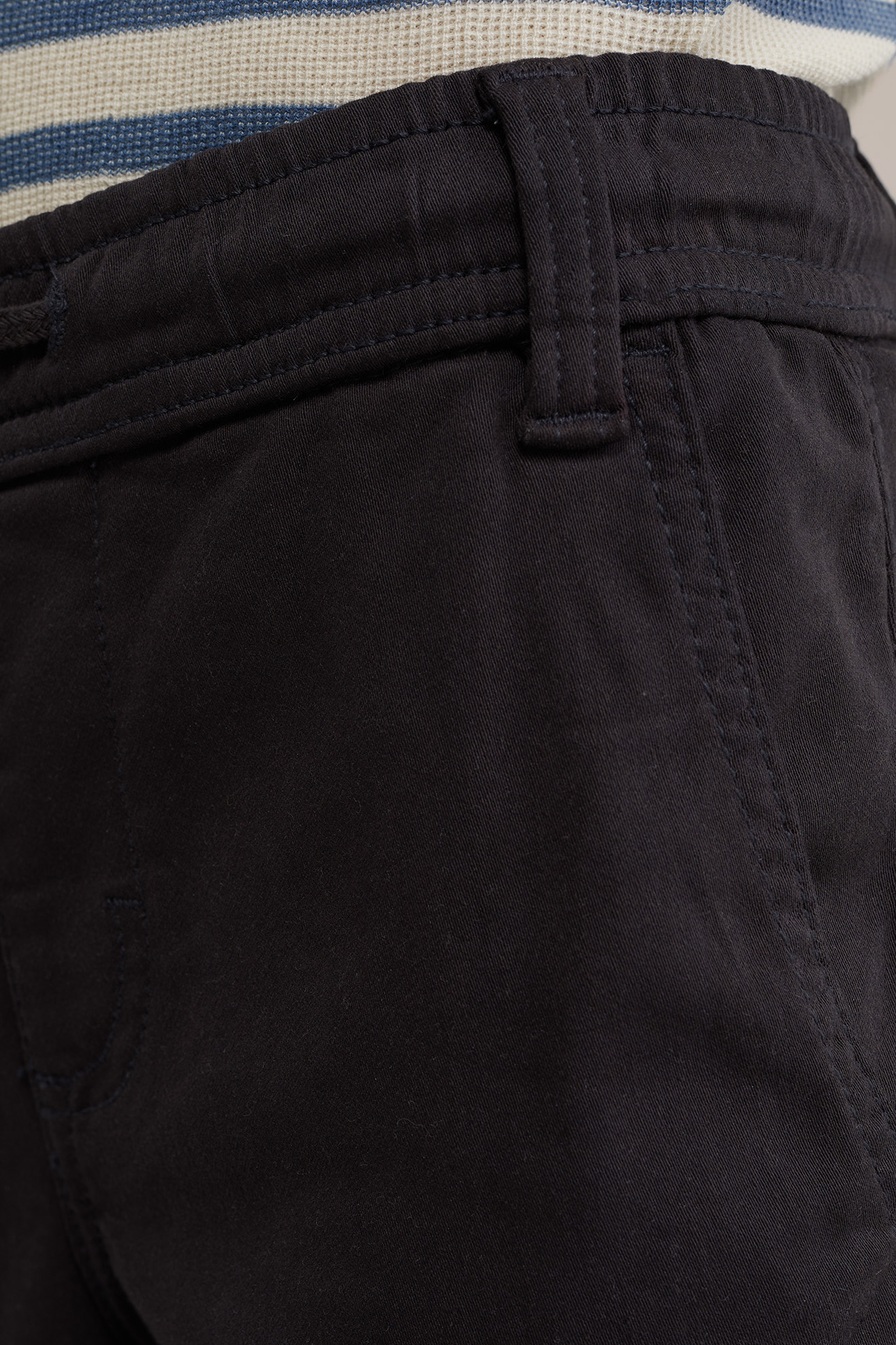 Jongens slim fit cargobroek WE Fashion Donkergrijs