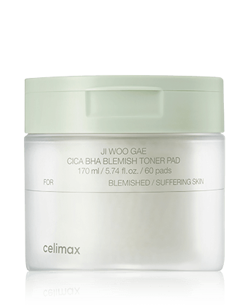 Celimax Ji.Woo.Gae Gae Cica BHA Blemish Toner Pad 170ml