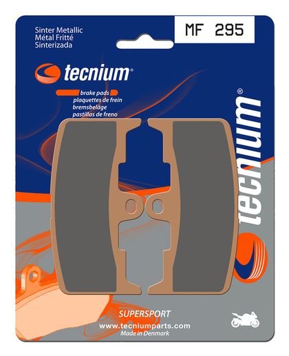 Plaquettes de freins Tecnium Performance métal fritté - MF295