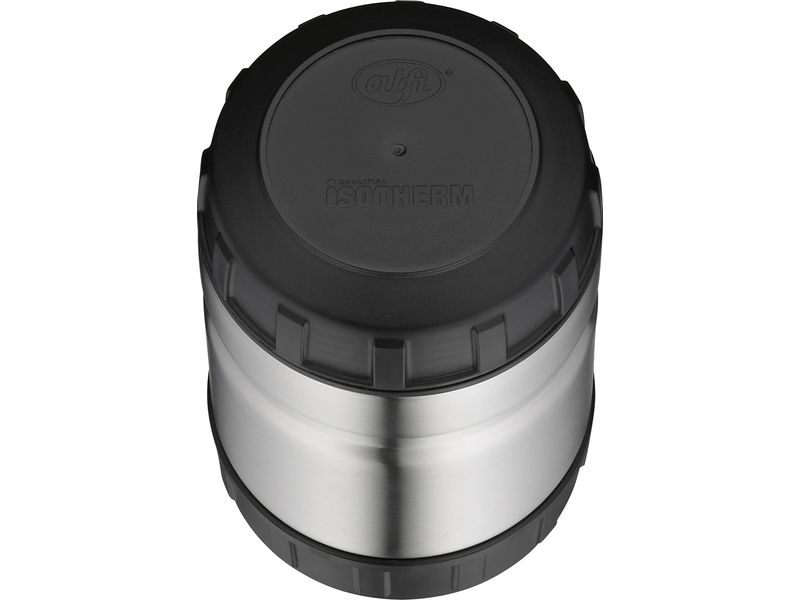 Alfi Thermo-Foodbehälter 0.75 l, Schwarz Outdoor-Behälter aus Edelstahl