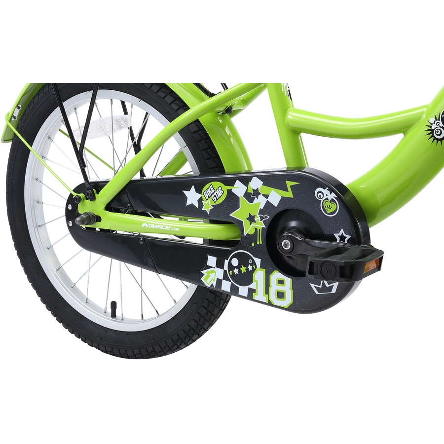 Bikestar Kinderrad 18 Zoll Classic grün