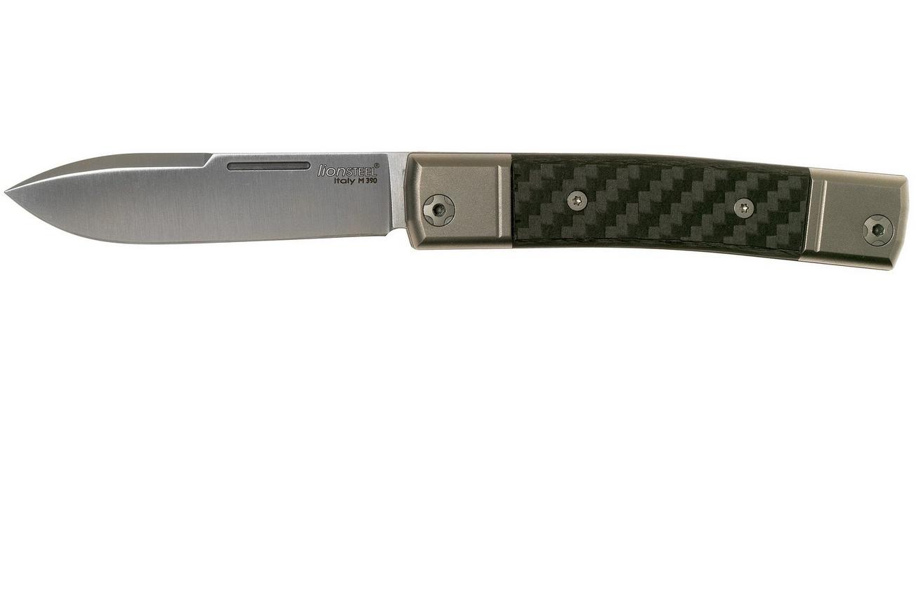 LionSteel BestMan BM2 CF Carbon Fiber slipjoint zakmes