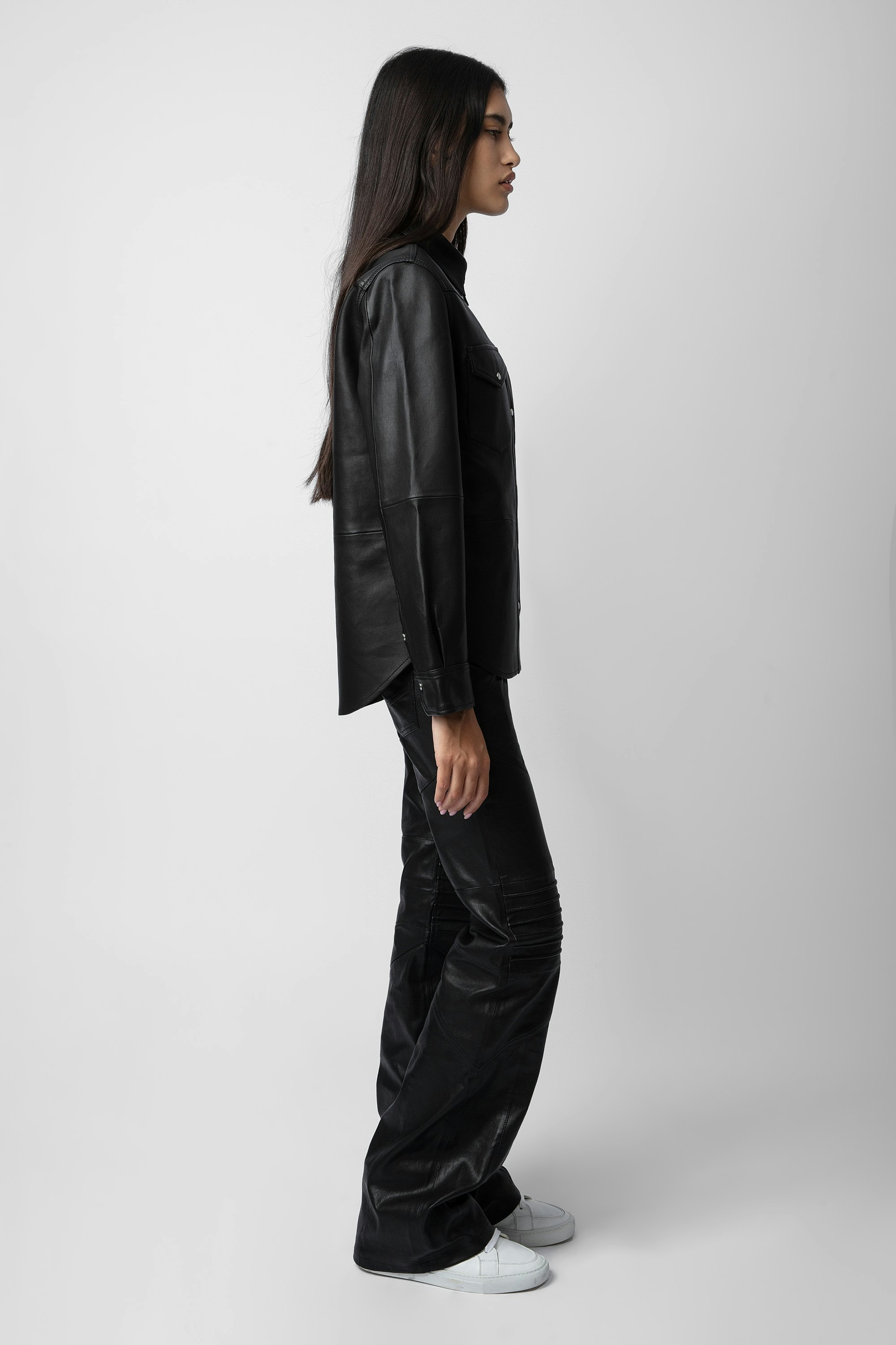 Chemise Thelma Cuir