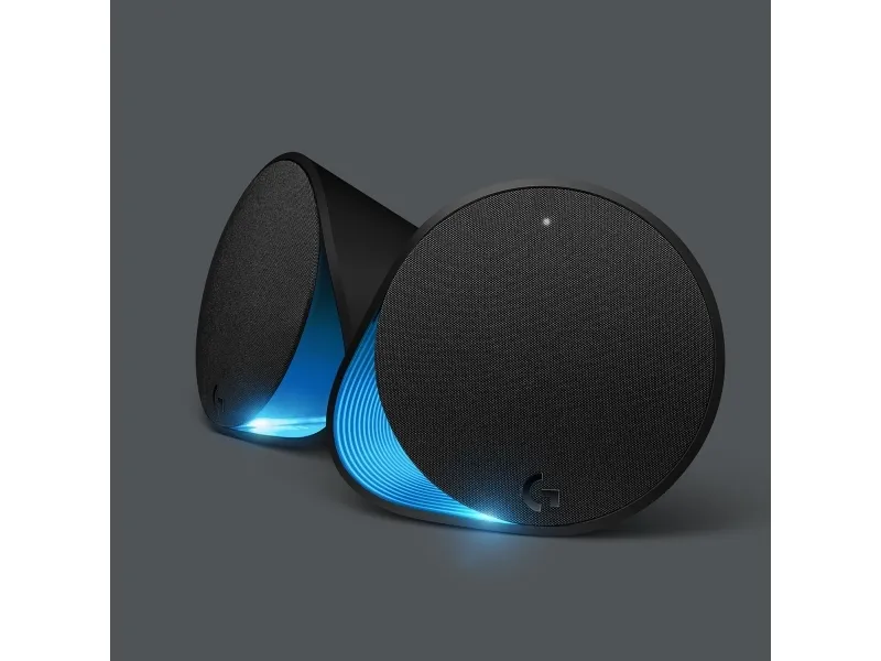 Logitech G560 - Højttalersystem - til PC - 2.1-kanal - trådløs - Bluetooth - USB - 120 Watt (Total)