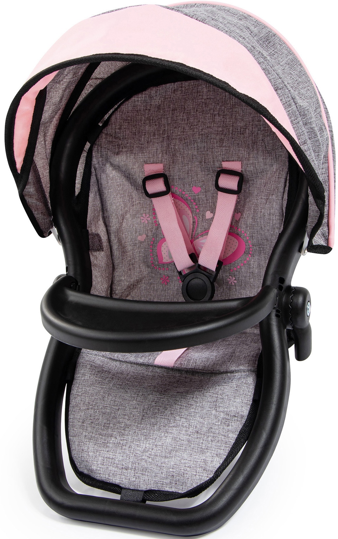 Bayer Puppen-Zwillingsbuggy »Twin Neo« mit Wickeltasche