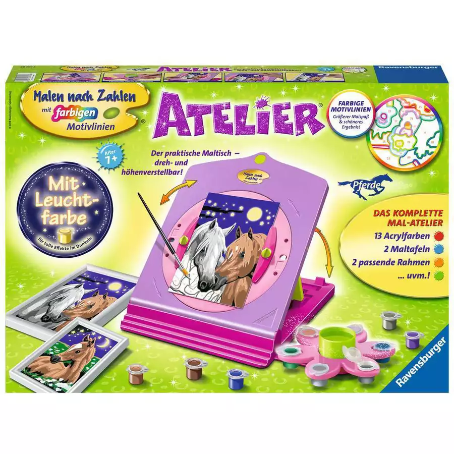 Ravensburger Atelier Pferde bunt