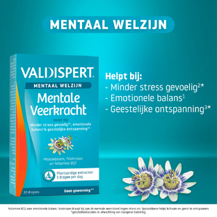 Valdispert Mentale Veerkracht Dragees 30ST