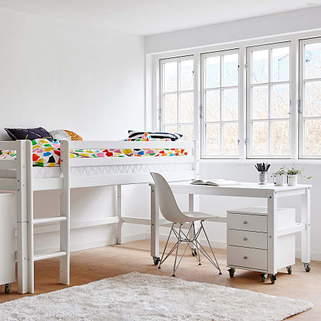Hoppekids Jonas skrivebord - hvid