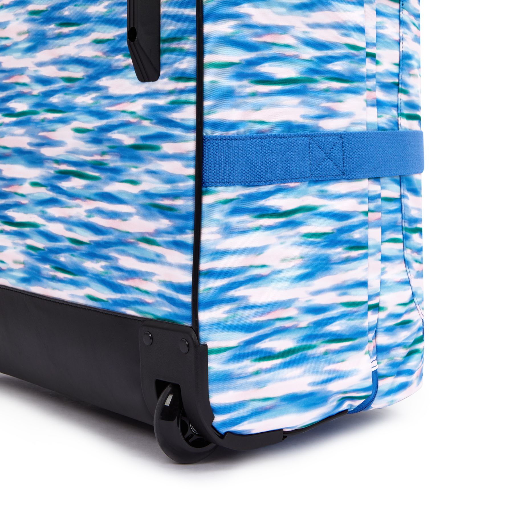 AVIANA L Grande valise à roulettes avec sangles ajustables - Diluted Blue