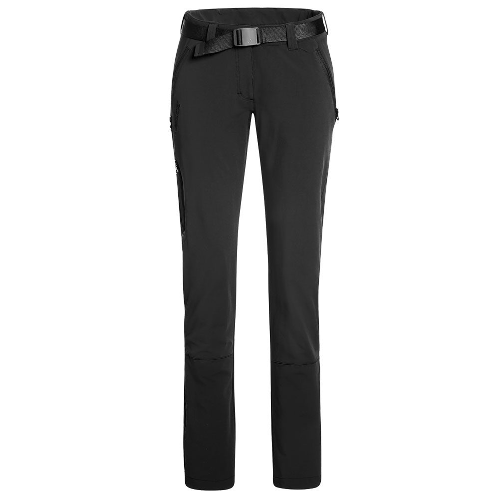 Maier Sports Lana Slim Wanderhose Damen schwarz