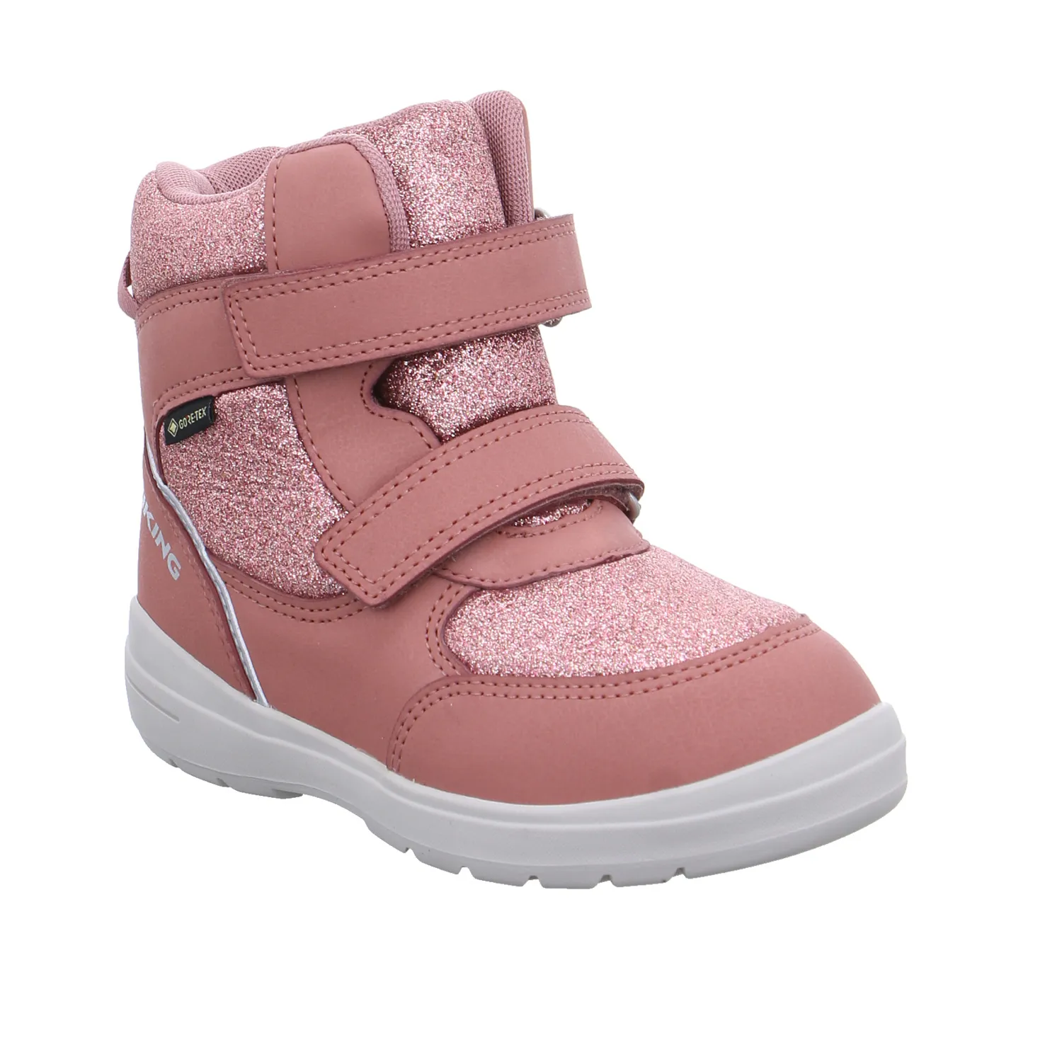 VIKING Kleinkinder-Snowboot  Membran Rosa Textil  Mädchen Schneestiefel