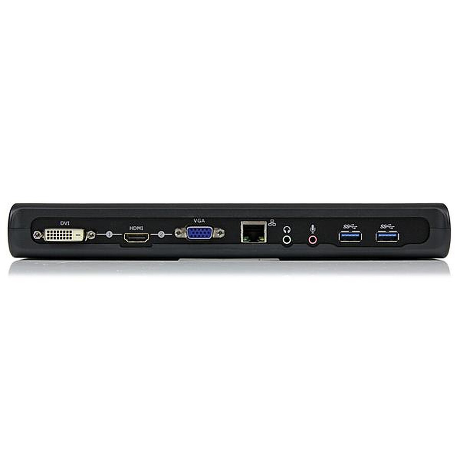 StarTech.com Station d'accueil USB 3.0 PC portable HDMI DVI VGA