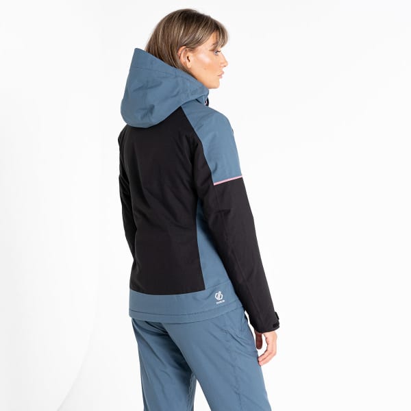 Veste de ski DARE 2B ENLIVEN JACKET BLACK/ORION GREY