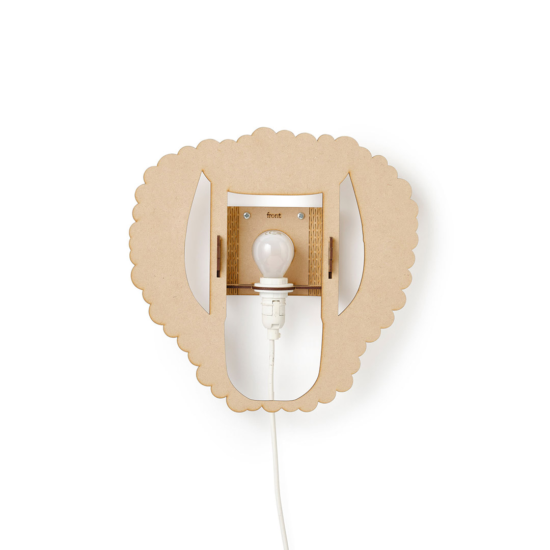 Schaap - Dieren wandlamp