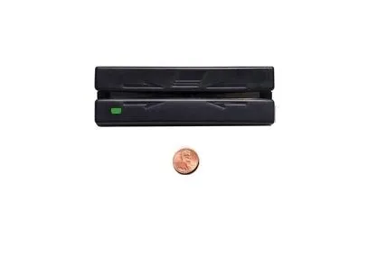 MagTek Swipe Reader - Magnetisk kortlæser - USB - sort