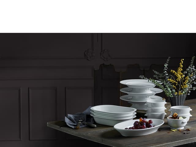 Pillivuyt Serie Originale Skål Dia 13 cm 45 cl Hvid