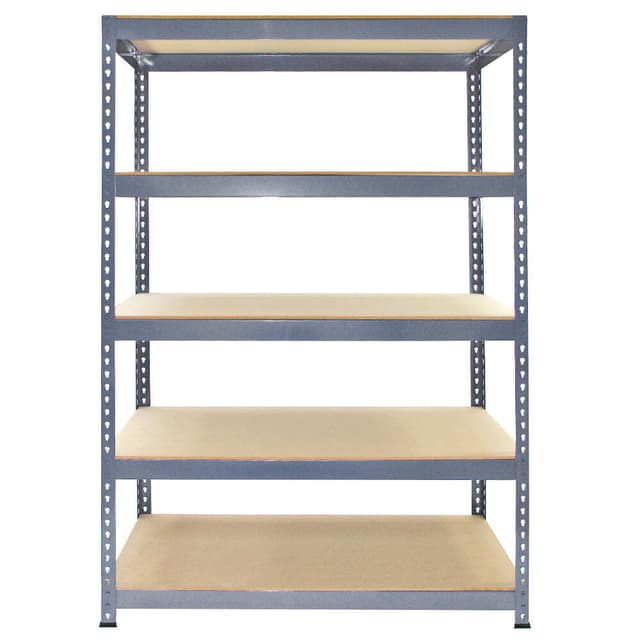 3 x Q-Rax Grå Metal Racks Enheder 120 x 50 x 180 cm