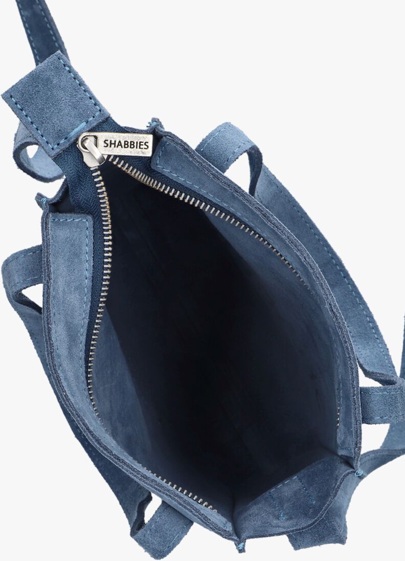 SHABBIES blauwe shabbies schoudertas cara