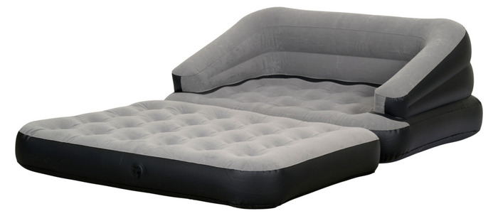 Oppustelig sofa/madras 198 x 138 cm - Sunlife