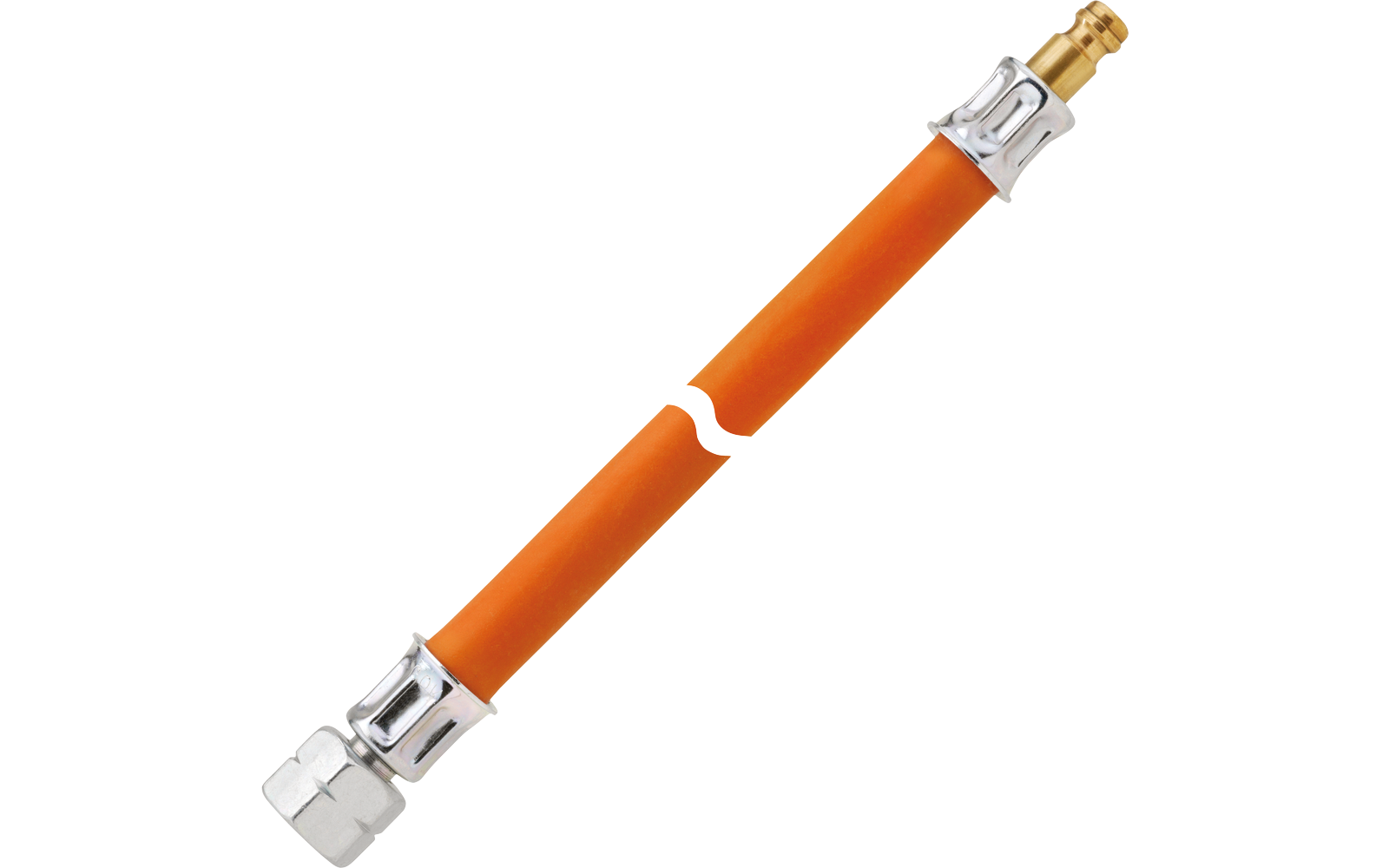 GOK Mitteldruckschlauchleitung Gas G1/4LH Überwurfmutter auf Stecknippel 400 mm