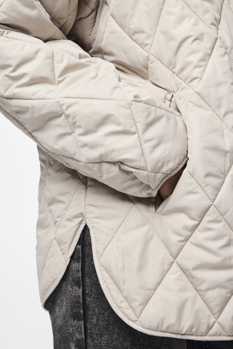 Pieces beige dames jas