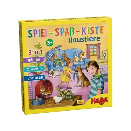 HABA 302319 Spiel-Spaß-Kiste Haustiere