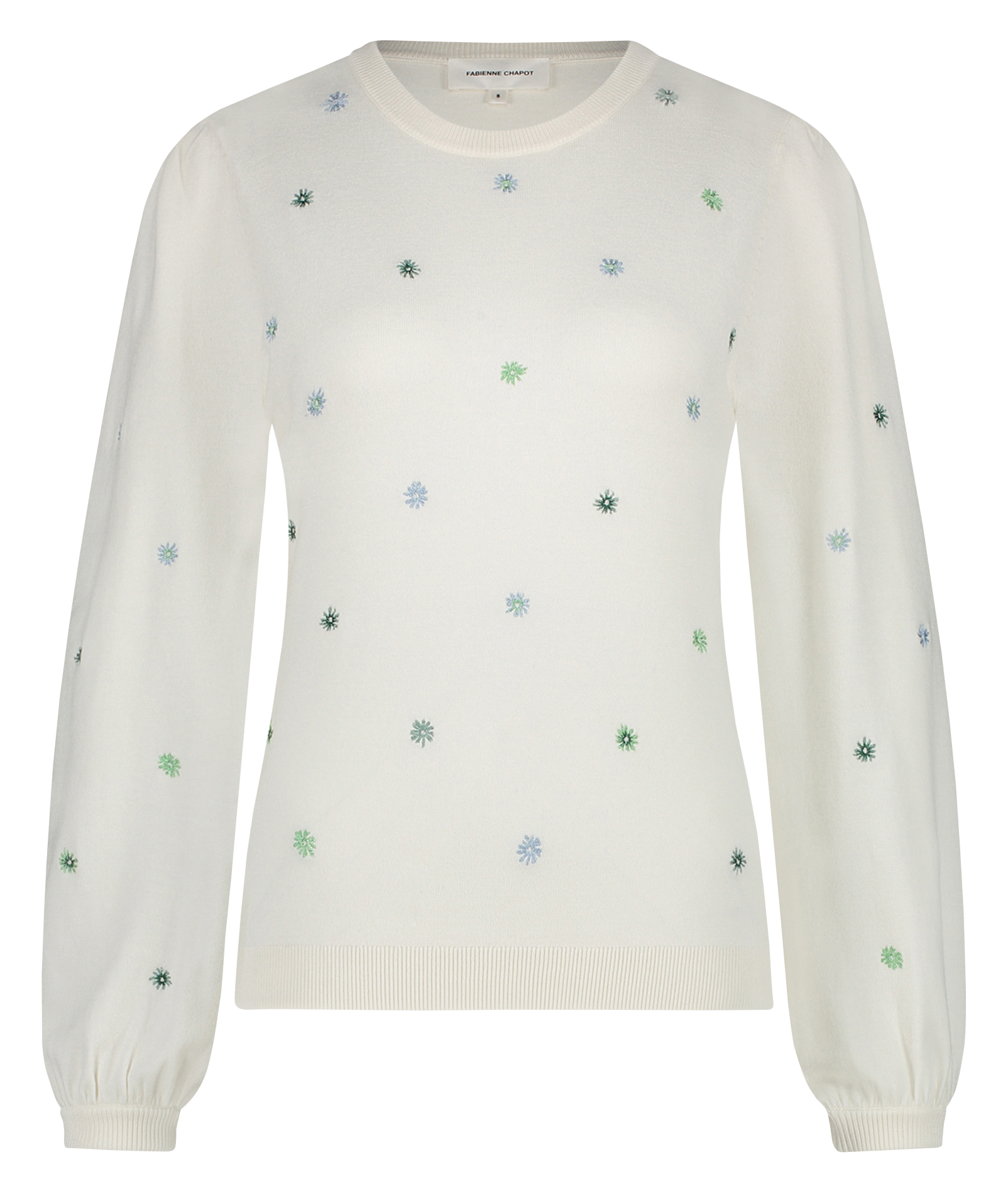 HILLY - Pull col rond| Blanc