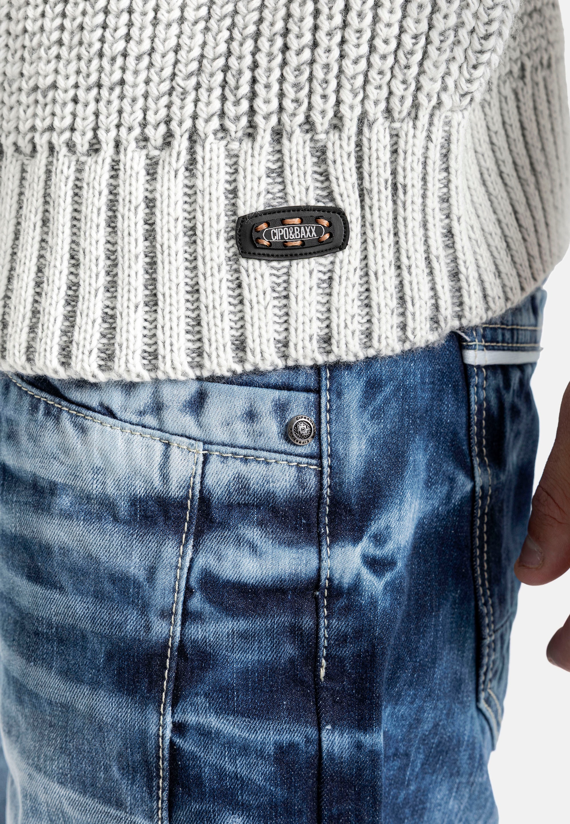Cipo & Baxx Kapuzenpullover