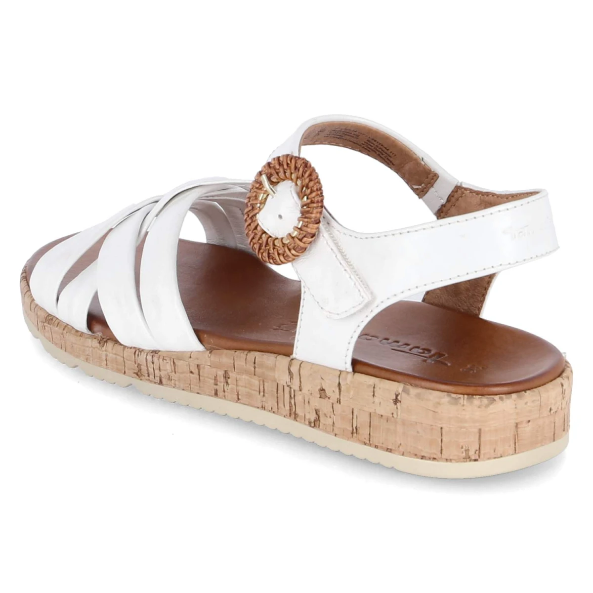 TamarisSandalen - WHITE LEATHER