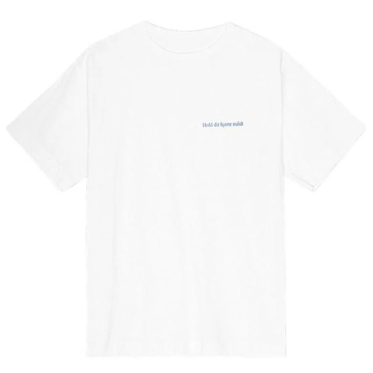 Moshi Moshi Mind  Hverdagslinjer t-shirt - Bright Blue